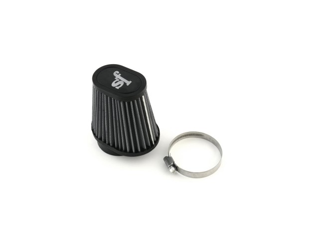 UNIVERSAL OFF - AXIS AIR FILTER FOR MOTORCYCLE - DIAM. 55 x 100